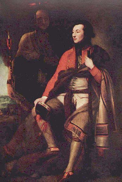 Benjamin West Portrait of Colonel Guy Johnson or possibly Sir William Johnson oil painting image